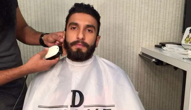 This video of Ranveer Singh shaving off his beard is breaking the internet, but he isn't happy