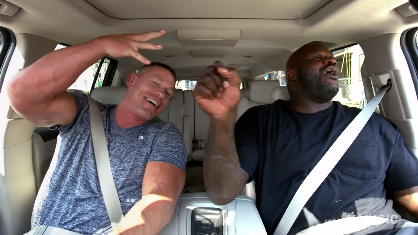 John Cena And Shaquille O'Neal Team Up For A Carpool Karaoke