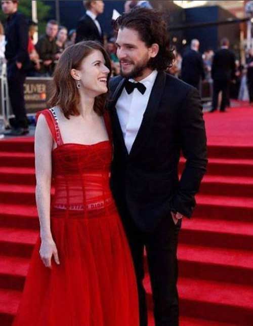 Game Of Thrones Actors Kit Harington And Rose Leslie Are Distant Relatives