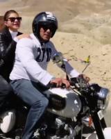 Salman Khan, Jacqueline Fernandez and ‘Race 3’ team head to Leh on bikes